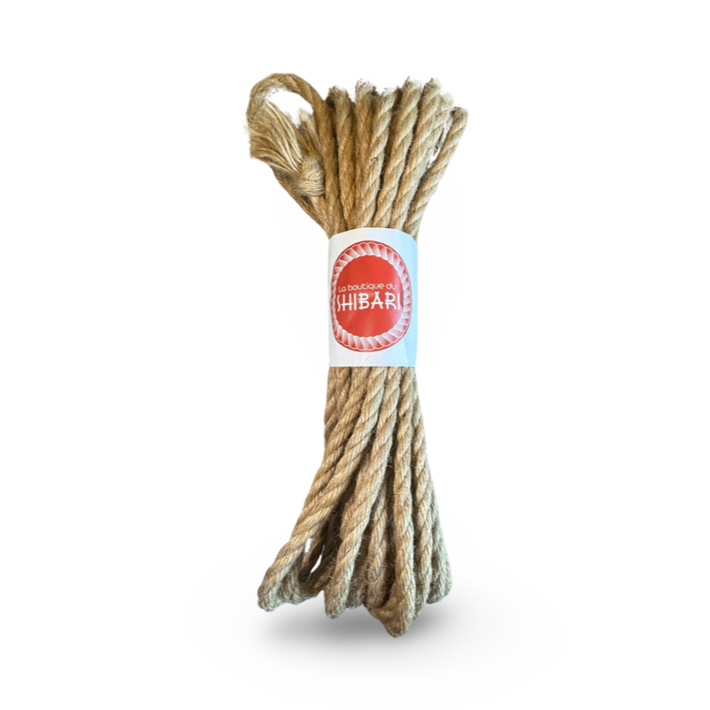 Corde Shibari – Bondage En Jute 6mm/8m - Fabrication Française