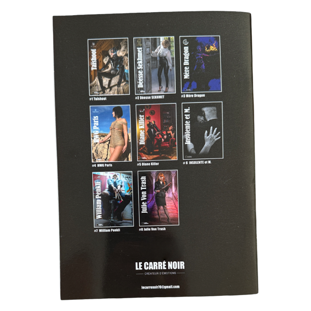 Portfolio N°4 | Éditions Le Carré Noir | Photographies Shibari par HwG & Elata