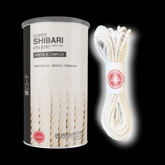 Corde Shibari – Bondage En Jute 6mm/8m – Fluorescente