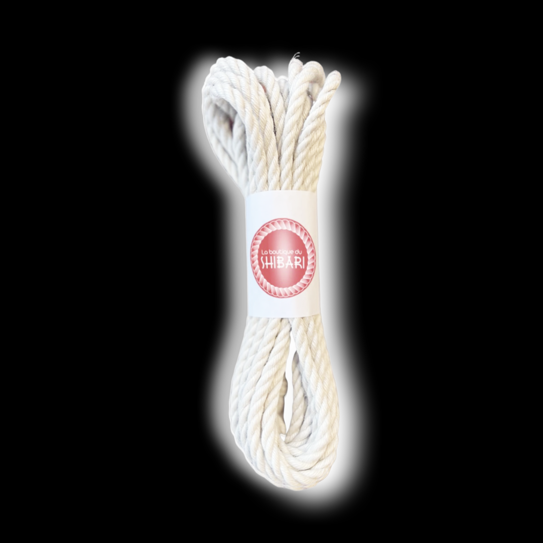 Corde Shibari – Bondage En Jute 6mm/8m – Fluorescente