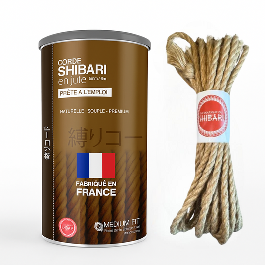 Corde Shibari – Bondage En Jute 6mm/8m - Fabrication Française