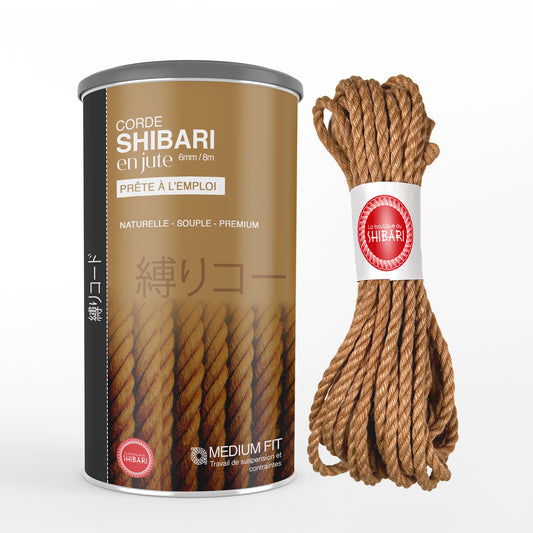 Corde Shibari En Jute Naturel - 6mm/8m – La boutique du shibari - Seb kinbaku