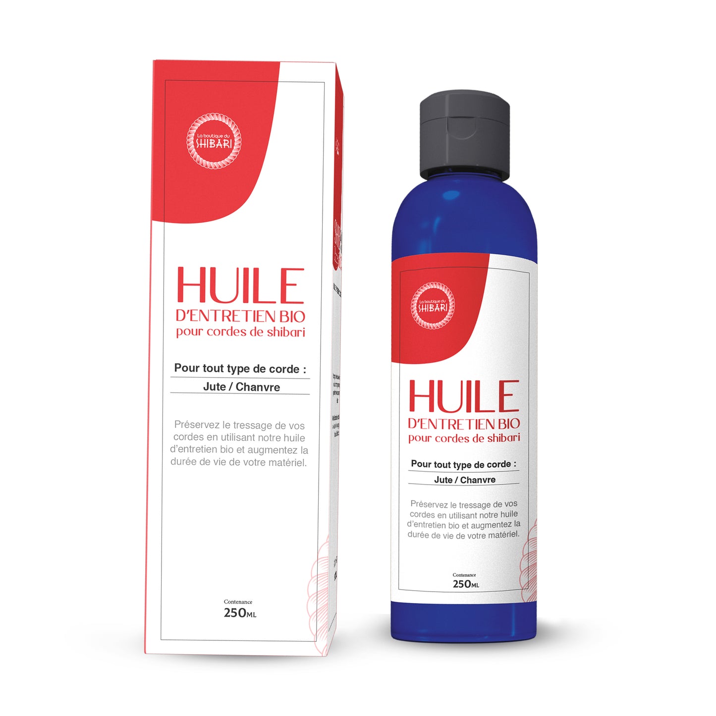 Shibari Rope Oil Care-Huile d'entretien corde shibari